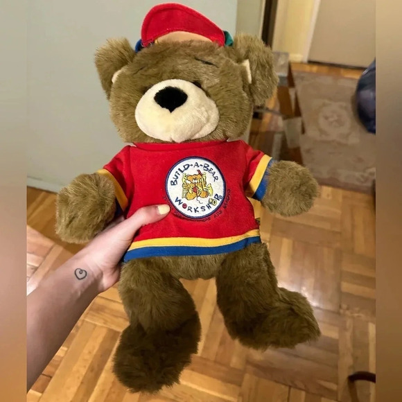 Like New Build a Bear “Bearemy” mascot bear - Picture 1 of 4